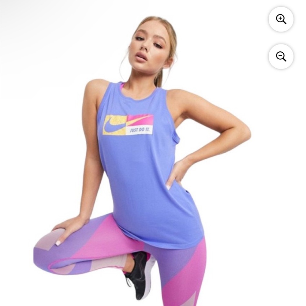 ✨nike sapphire dri-fit icon clash training tank top✨